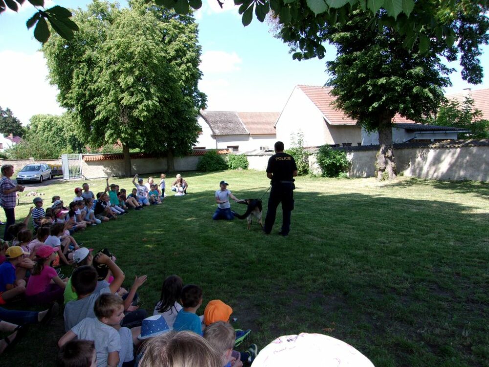 Výcvik policejního psa 25. 5. 2018