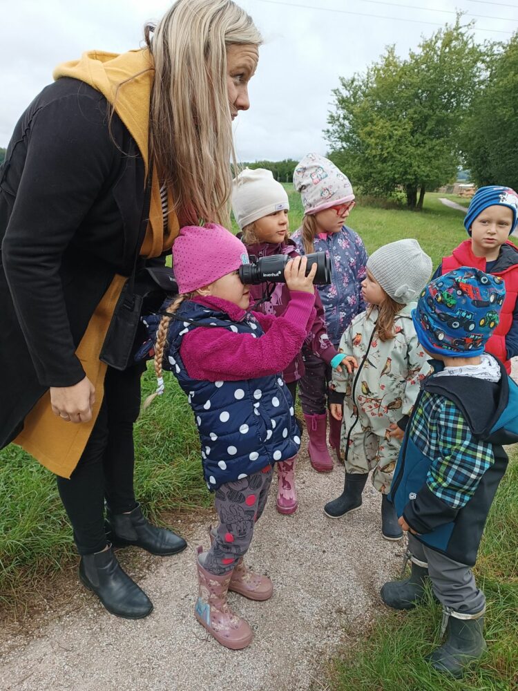 20. 9. 2022 - Praktické činnosti k tématu &quot;odlet ptáků&quot;